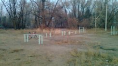 Площадка для воркаута в городе Омск №34 Средняя Советская фото