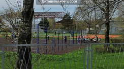 Площадка для воркаута в городе Кронштадт №2355 Средняя Современная фото