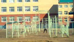 Площадка для воркаута в городе Костанай №862 Большая Легендарная фото