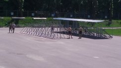 Площадка для воркаута в городе Минск №921 Средняя Современная фото