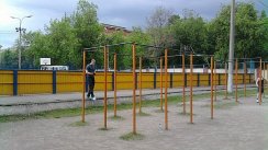 Площадка для воркаута в городе Москва №13 Большая Легендарная фото