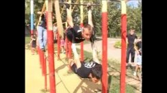Егорьевск сегодня  Ghetto Workout и Parkour часть 1