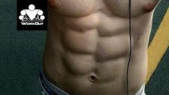 WORKOUT FOR ABS (5 exercises for Hard Rock ABS)