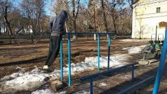 Отжимания на брусьях. Мой максимум