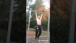 Подъём с переворотом 32 раза