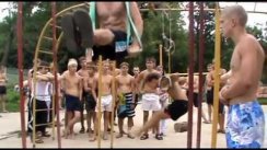 Weekend workout with our Russian brothers