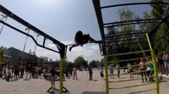 Liya Shtereva from Team ATF - Freestyle Bar Competition (7th place, under 17) SET1