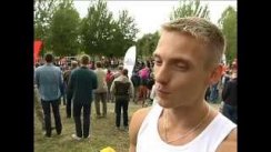 Репортаж на телеканале "ОНТ" об открытии площадки для Street Workout в парке им. М. Павлова