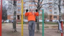 обучалка выход на две руки street workout