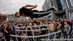 WORKOUT Обучалка хлопки на брусьях за спиной от Сани Ляхова