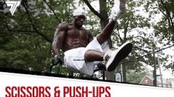 Scissors & push-ups on the parallel bars | Street Workout Training | Hannibal For King