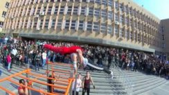 Мастер класс для РАУ (Street Workout Armenia)