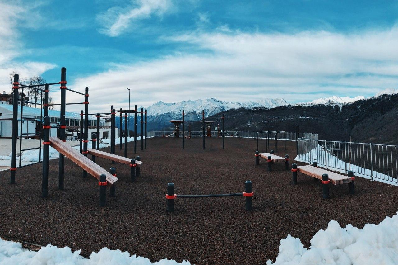 Проект небольшой воркаут площадки ROZA-1 Проект небольшой воркаут площадки ROZA-1