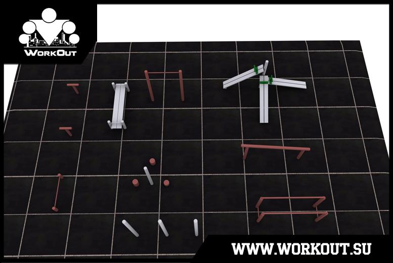 Легендарная площадка для тренировок Hannibal For King Легендарная площадка для тренировок Hannibal For King