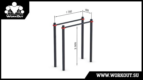 Уличная площадка Воркаут + Паркур (W+P) Уличная площадка Воркаут + Паркур (W+P)