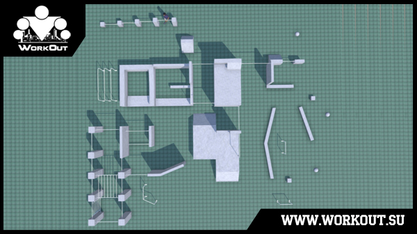 Площадка Воркаут + Паркур MINSK-II (Минск-2) Площадка Воркаут + Паркур MINSK-II (Минск-2)
