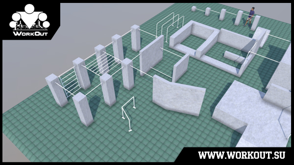 Площадка Воркаут + Паркур MINSK-II (Минск-2) Площадка Воркаут + Паркур MINSK-II (Минск-2)