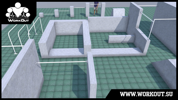 Площадка Воркаут + Паркур MINSK-II (Минск-2) Площадка Воркаут + Паркур MINSK-II (Минск-2)