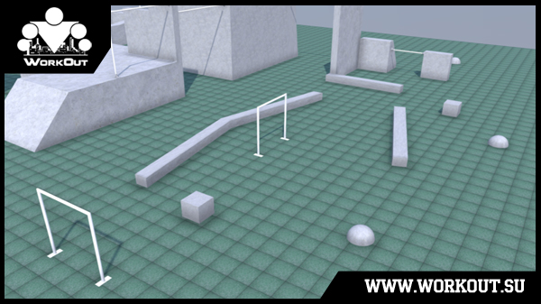Площадка Воркаут + Паркур MINSK-II (Минск-2) Площадка Воркаут + Паркур MINSK-II (Минск-2)