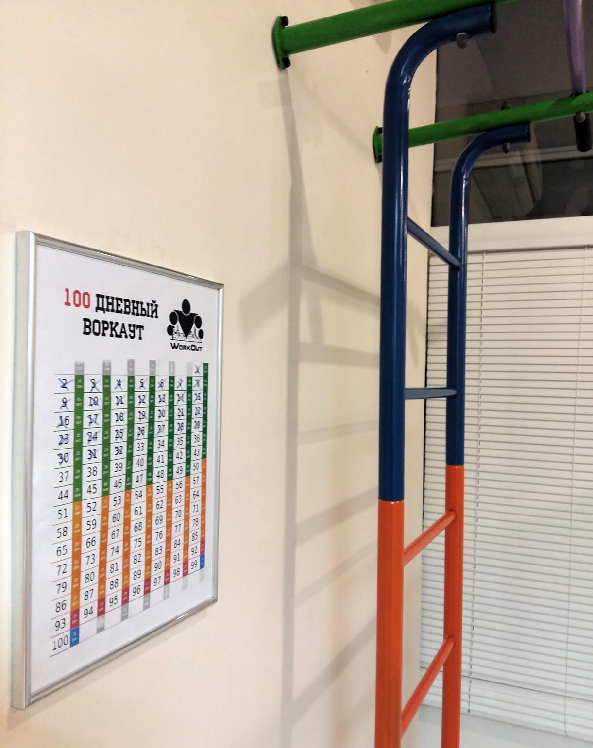 Спортивный уголок в офисе Спортивный уголок в офисе