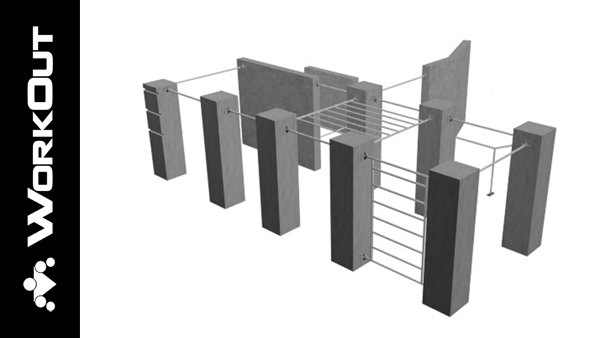 Площадка Воркаут + Паркур MINSK-II (Минск-2) Площадка Воркаут + Паркур MINSK-II (Минск-2)