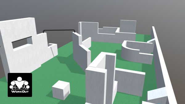 Площадка Madrid, Воркаут + Паркур, класс Район/Средняя