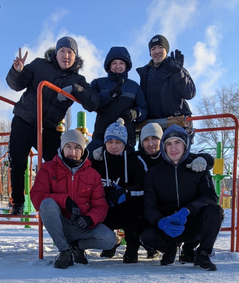 Чисто мужская тренировка! Сквер 50-летия Победы. 15.11.2020. 