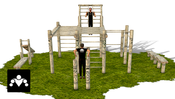 Лес Воркаут Площадка Капище, класс Двор/Маленькая