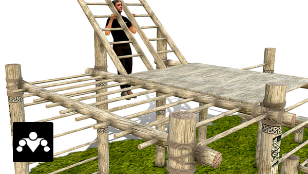 Лес Воркаут Площадка Капище, класс Двор/Маленькая